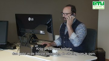 Hoe verlaag je GSM straling? Werking in huis (GTV Telecom)