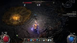 POE2 0.4.0 campaign test glacial cascade+frozen locus+hollow palm