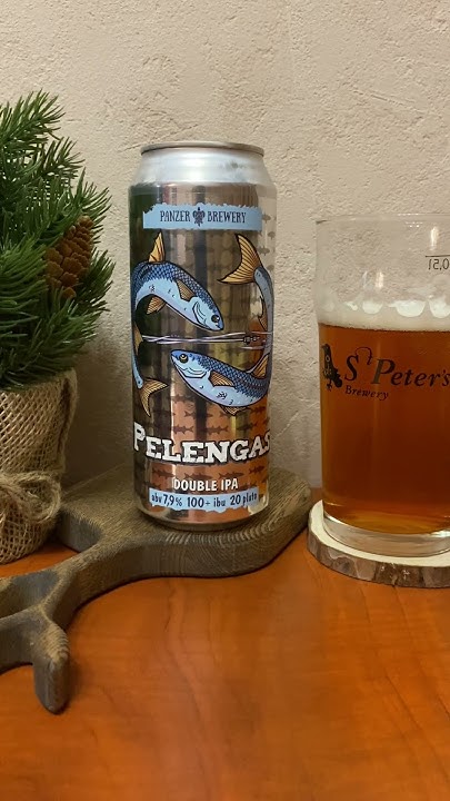 Насыщенная двойная ИПА с горечью 100+ | PELENGAS | DOUBLE IPA ...