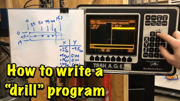 Bridgeport w/ CNC Basics 2.0 - How To Use an Edgefinder and Program Hole Patterns