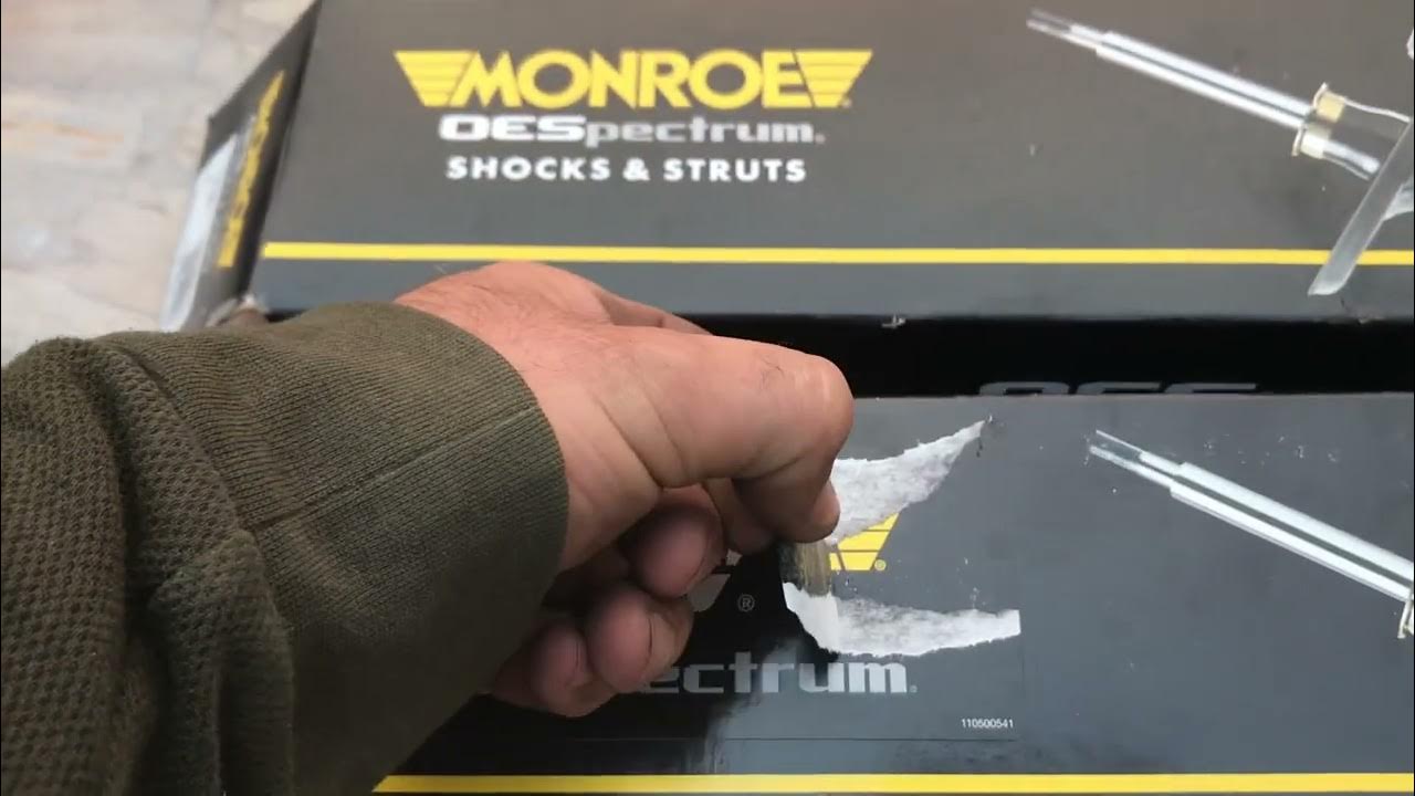 Unboxing online shocks Difference Monroe VS NAPA 37290 Same shock
