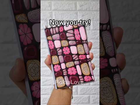 فكرة زيندودل رائعة تستحق التجربة فن للمبتدئين أنماط زيندودل فن زيندودل فن دودل فن تجريدي