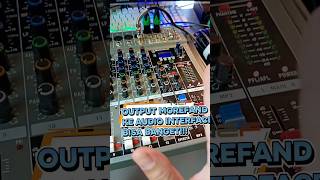 MOREFAND CT12 AUDIO MIXER CAN BE CONNECTED TO AN AUDIO INTERFACE