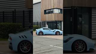 🔥 Ferrari V12 engine #ferrari #supercars #viral #youtubeshorts #italy #germany #france