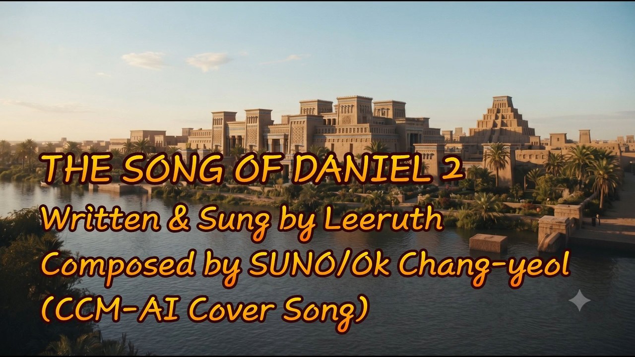 (영문)다니엘의 노래2 - 옥창열 작사 / SUNO 옥창열 작곡 / 이룻 이정님 노래 (CCM - 커버송)