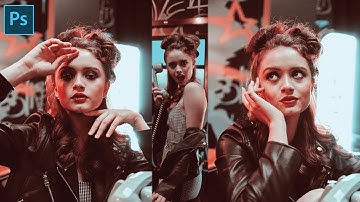 Red and Teal Color Grading Effect in Photoshop | GFX Solutions