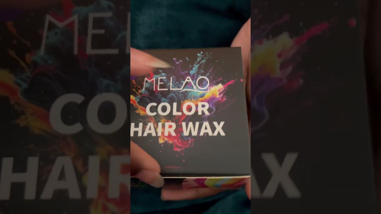 Love me some purple hair wax