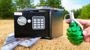 Experiment: How to open safe with $50 000 without key?
