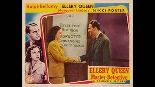 ELLERY QUEEN, MASTER DETECTIVE 1940 Columbia Pictures series