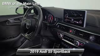 Used 2019 Audi S5 Sportback Prestige, Bala Cynwyd, PA F24025B