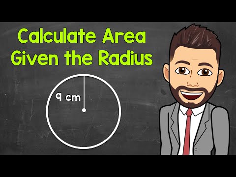 How To Find The Area Of A Circle Given The Radius | Math With Mr. J