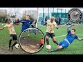 YOU MAY NEVER SEE A FOOTBALL PITCH WORSE THAN THIS🤯🤕MUDBATH FOOTBALL⚽️😭 - UTR SUNDAY LEAGUE