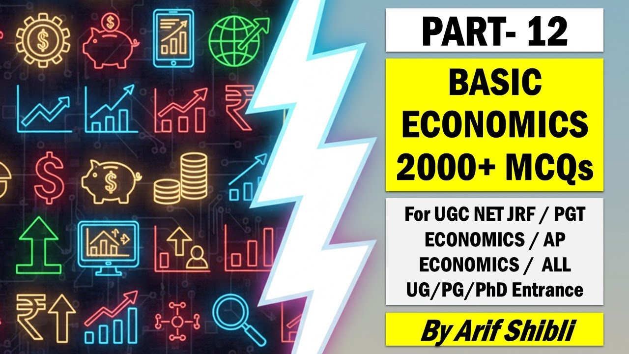 BASIC ECONOMICS 2000+ MCQs SERIES | PART 12 | BY ARIF SHIBLI - YouTube