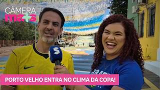 Porto Velho ganha Rua da Copa com cores do Brasil e estrutura especial para torcedores
