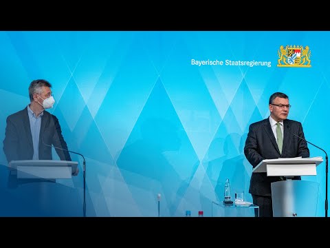 Pressekonferenz zur Corona-Pandemie (08.02.2022) - Bayern