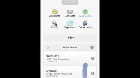 QuickCRM Saved Searches