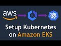 Amazon EKS | Kubernetes Setup On Amazon EKS | Kubernetes Cluster on AWS | Elastic Kubernetes Service