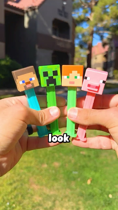 what Minecraft PEZ looks like