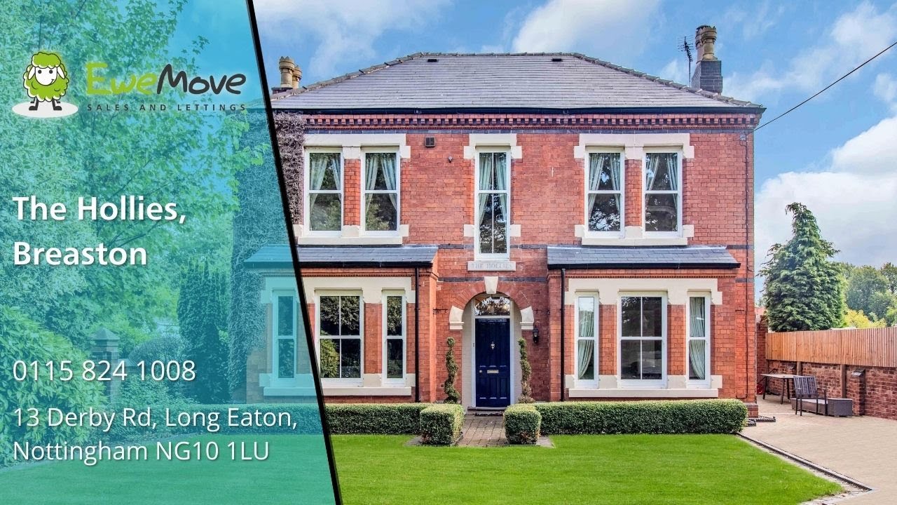 Property for Sale The, Hollies, Blind Lane, Breaston, DE72 3BS YouTube