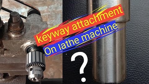 Keyway Cutting on Lathe Machine[How its made]