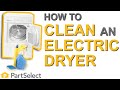 Dryer Not Drying Clothes Properly? How To Properly Clean Your Electric Dryer | PartSelect.com