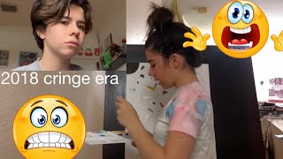 reacting to an old art video of me from 2018...(cringe)