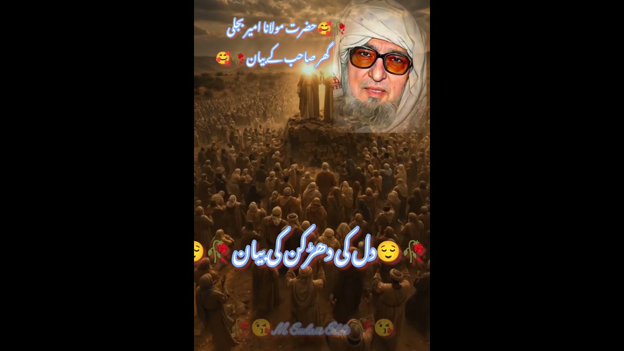 حضرت مولانا امیر بجلی گھر صاحب کے خوبصورت ترین بیان 🥀😌 
