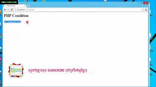 php lession (9-10), php operator and condition tutorial speak khmer,daily marktips php master