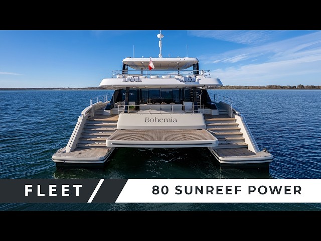 80 Sunreef Power Bohemia: on board a luxury charter yacht