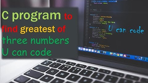 C program to find greatest of three numbers using if else ladder