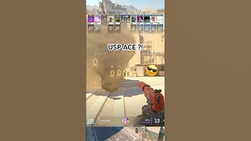 Only hs USP ACE?! 🤯 #cs2 #gaming