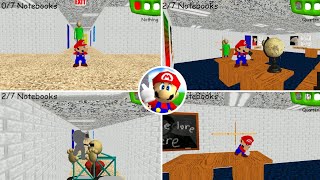 Baldi's Basics super mario is in Baldi's Basics [Baldi's Basics Mod]
