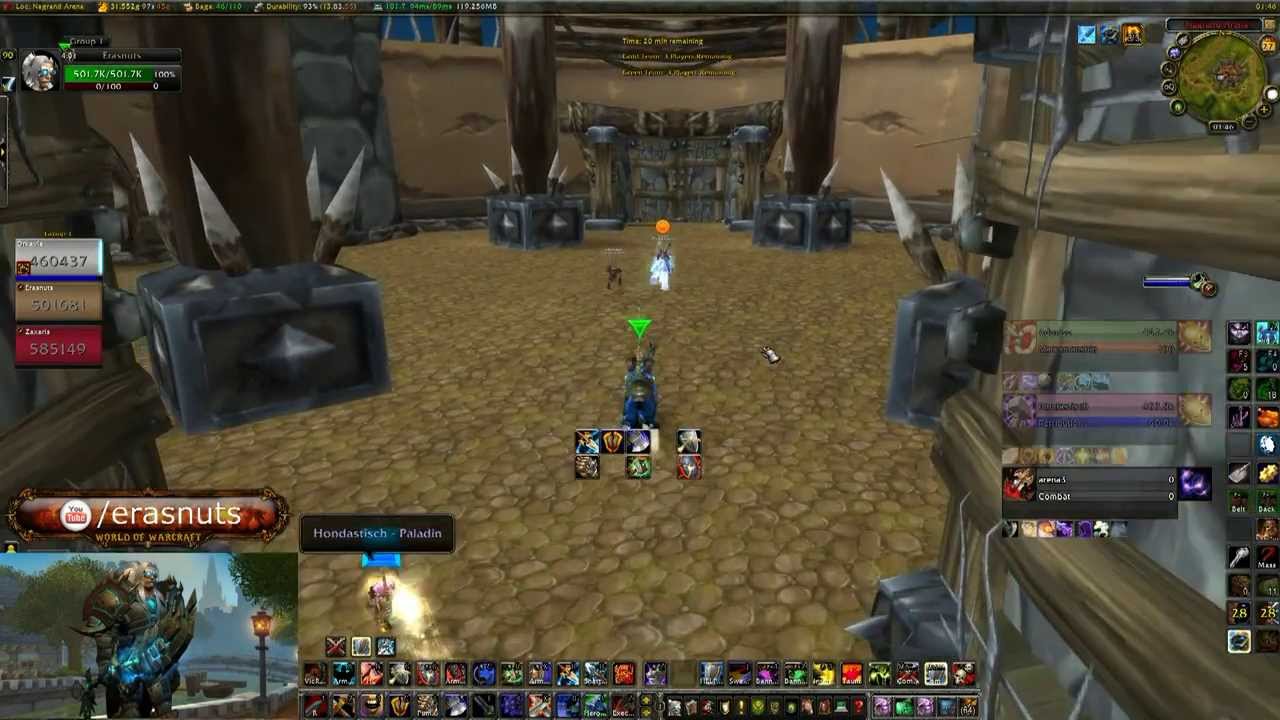 Erasnuts - 3v3 Arena - TSG "Greek Style" Vol1 - (Warrior,Unholy DK,Holy Priest) [Patch 5.4]