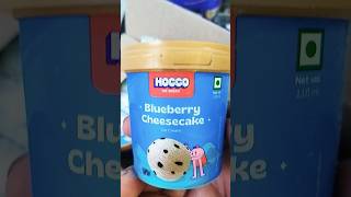 Hocco Blueberry cheesecake #cheesecake #hoccoicecream #shorts