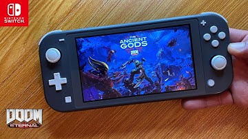 DOOM Eternal: The Ancient Gods - Part One Nintendo Switch Lite Gameplay