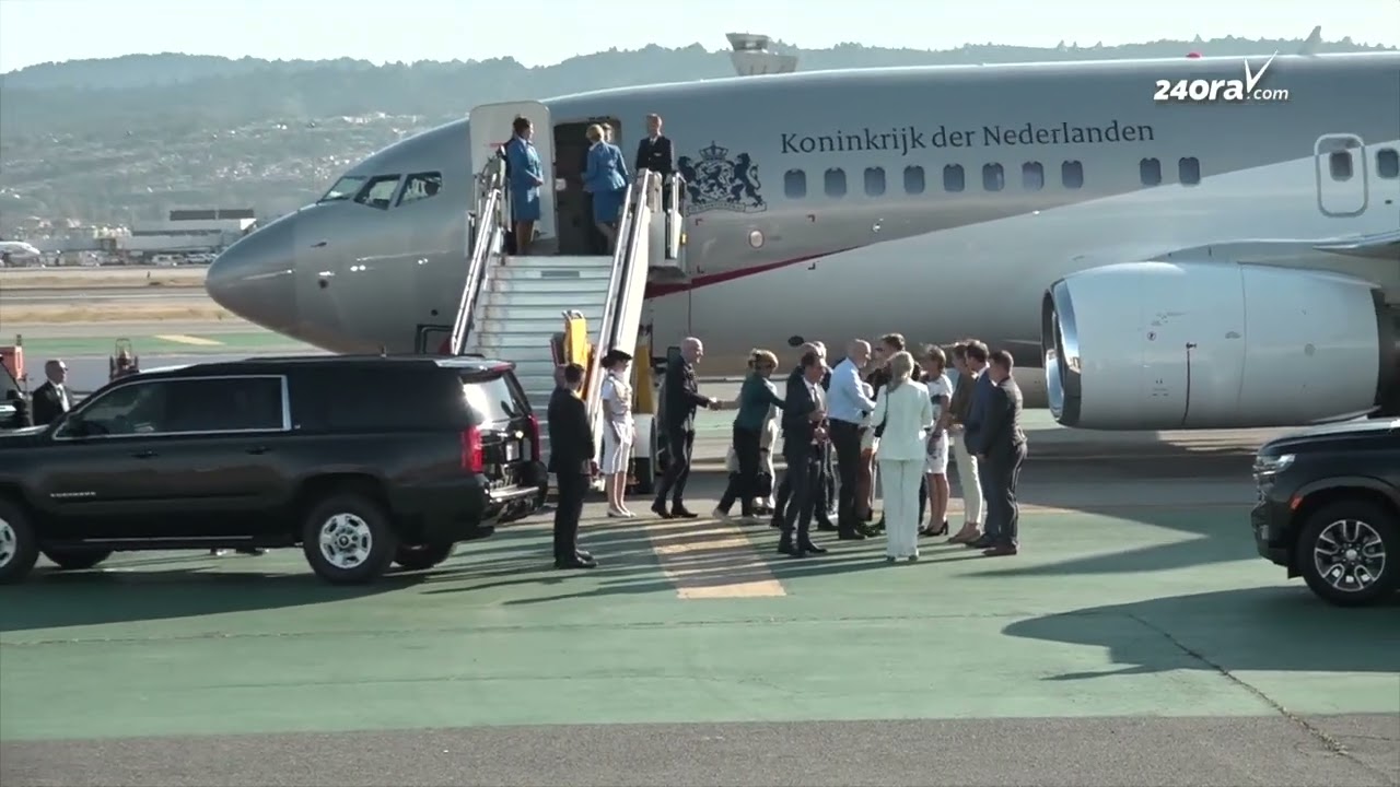 Reina Maxima a yega San Francisco pa bishita Real hunto cu delegacion di Aruba