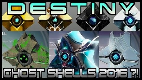 Destiny⎟Awesome Custom Ghost Shells 2016 (HD)