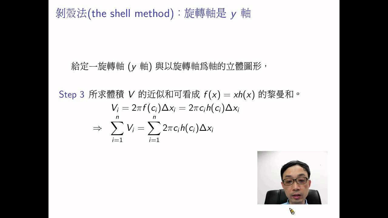 33 the shell method - YouTube