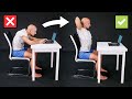 Fix Bad Posture in 4 Steps (Daily Routine!)