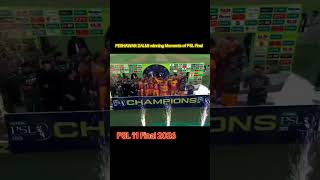 #Peshawer zalmi winning moments of psl final #HBL psl 11 final #psl2026 #pakistansuperleague