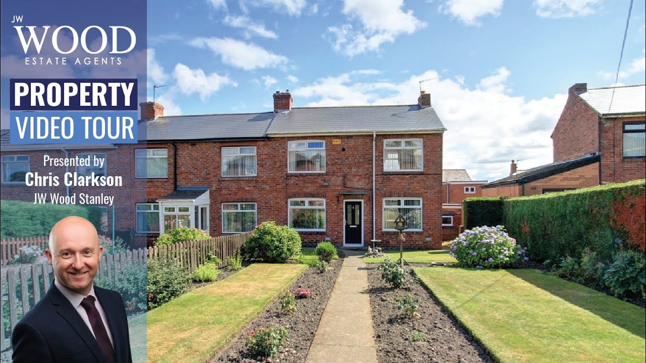HOUSE FOR SALE. 32 Wansbeck Avenue, Stanley, County Durham, DH9 6HY