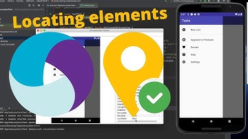 Appium: Locating Elements. Automating Task app