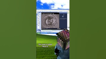 Windows Media Player Visualizer for the vibes. You rock with the song? #visualizer #dance #music