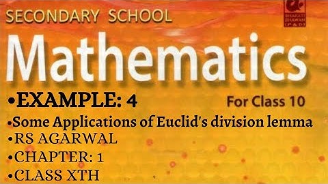 Show that every positive odd integer is of the form (4q+1)or (4q+2) for some integer q | Class Xth |