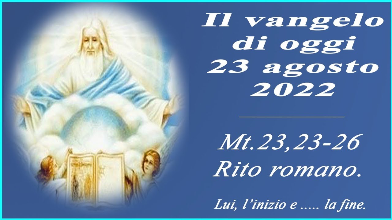 Il vangelo di oggi 23 agosto 2022: Mt 23,23-26. Rosa da Lima. San