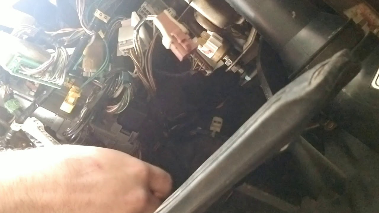 1998 honda accord brake switch replacement part 1 - YouTube