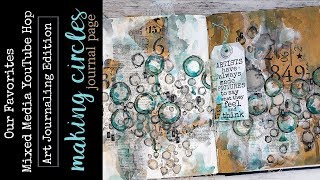Our Favorites YouTube Hop - Making Circles - Nicole Watson Art