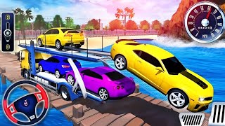 Trailer Truck Transporter Car Driving || Extreme Transport Truck Driver Simulator ||Android gameplay screenshot 5