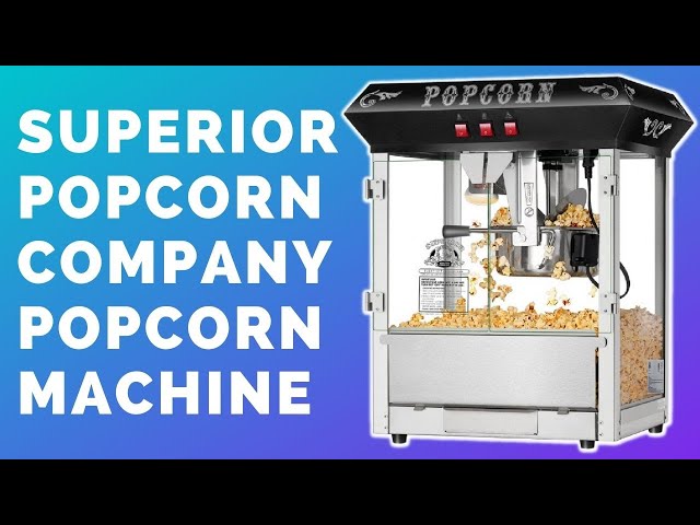 Superior Popcorn Company 8 Oz. Popcorn Cart