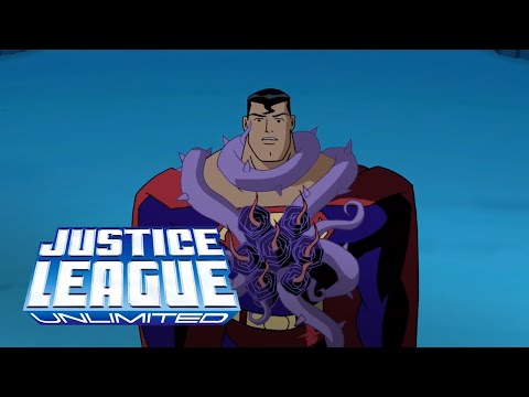 Superman is hypnotized in his birthday | Justice League Unlimited
